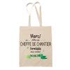 Sac Tote Bag Merci Cheffe Inoubliable Femme - Planetee