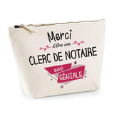 Trousse Merci Clerc de notaire géniale - Planetee