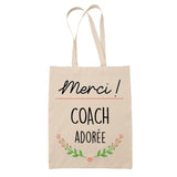 Sac Tote Bag Merci Coach Adorée - Planetee