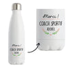 Bouteille isotherme Coach sportif adorée - Planetee
