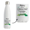 Bouteille isotherme Consultant inoubliable homme - Planetee