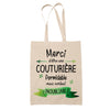 Sac Tote Bag Merci Couturière Inoubliable Femme - Planetee