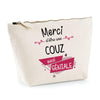 Trousse Merci Couz géniale | pochette maquillage toilette - Planetee
