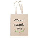 Sac Tote Bag Merci Cuisinière Adorée - Planetee