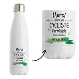Bouteille isotherme Cycliste inoubliable femme - Planetee