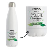 Bouteille isotherme Cycliste inoubliable homme - Planetee