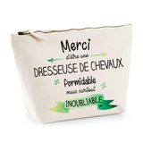 Trousse Merci Dresseuse de chevaux inoubliable - Planetee