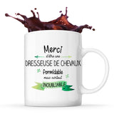 Mug Merci Dresseuse de chevaux Inoubliable Femme - Planetee