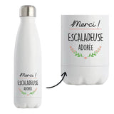 Bouteille isotherme Escaladeuse adorée - Planetee