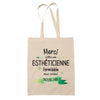 Sac Tote Bag Merci Esthéticienne Inoubliable Femme - Planetee