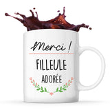 Mug Merci Filleule Adorée - Planetee