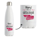 Bouteille isotherme Géologue géniale - Planetee