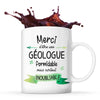 Mug Merci Géologue Inoubliable Femme - Planetee