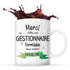 Mug Merci Gestionnaire Inoubliable Femme - Planetee