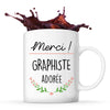 Mug Merci Graphiste Adorée - Planetee