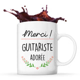 Mug Merci Guitariste Adorée - Planetee