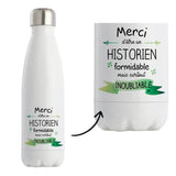 Bouteille isotherme Historien inoubliable homme - Planetee