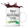 Mug Merci Institutrice Inoubliable Femme - Planetee