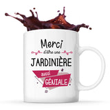 Mug Merci Jardinière Géniale - Planetee