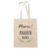 Sac Tote Bag Merci Joggeuse Adorée - Planetee