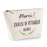 Trousse Merci Joueuse de pétanque adorée - Planetee