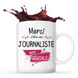 Mug Merci Journaliste Géniale - Planetee
