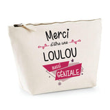 Trousse Merci Loulou géniale | pochette maquillage toilette - Planetee