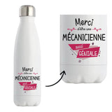 Bouteille isotherme Mécanicienne géniale - Planetee