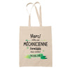 Sac Tote Bag Merci Mécanicienne Inoubliable Femme - Planetee