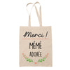 Sac Tote Bag Merci Mémé Adorée - Planetee