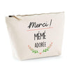 Trousse Merci Mémé adorée | pochette maquillage toilette - Planetee