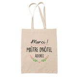 Sac Tote Bag Merci Maître d'hôtel Adorée - Planetee