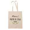 Sac Tote Bag Merci Maitre de stage Adorée - Planetee