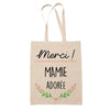Sac Tote Bag Merci Mamie Adorée - Planetee