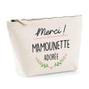 Trousse Merci Mamounette adorée | pochette maquillage toilette - Planetee