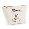 Trousse Merci Mamy adorée | pochette maquillage toilette - Planetee