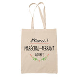 Sac Tote Bag Merci Maréchal-ferrant Adorée - Planetee