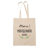 Sac Tote Bag Merci Maroquinière Adorée - Planetee