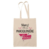 Sac Tote Bag Merci Maroquinière Géniale - Planetee