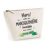 Trousse Merci Maroquinière inoubliable - Planetee