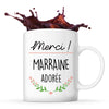 Mug Merci Marraine Adorée - Planetee