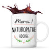 Mug Merci Naturopathe Adorée - Planetee