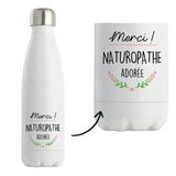 Bouteille isotherme Naturopathe adorée - Planetee