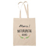 Sac Tote Bag Merci Naturopathe Adorée - Planetee