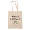 Sac Tote Bag Merci Nutritionniste Adorée - Planetee