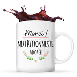 Mug Merci Nutritionniste Adorée - Planetee