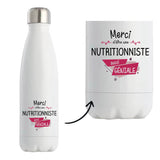 Bouteille isotherme Nutritionniste géniale - Planetee