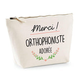 Trousse Merci Orthophoniste adorée - Planetee