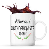 Mug Merci Orthophoniste Adorée - Planetee