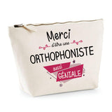 Trousse Merci Orthophoniste géniale - Planetee